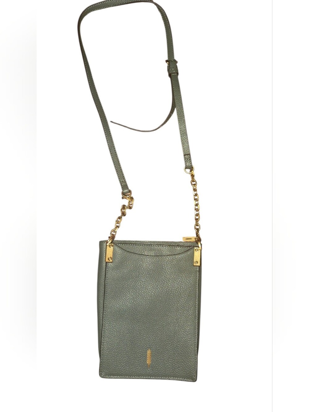 Thacker Nora Pebbled leather crossbody bag